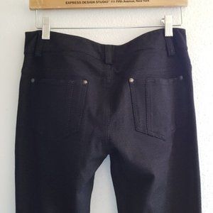 Alice + Olivia black and white pokadot pant